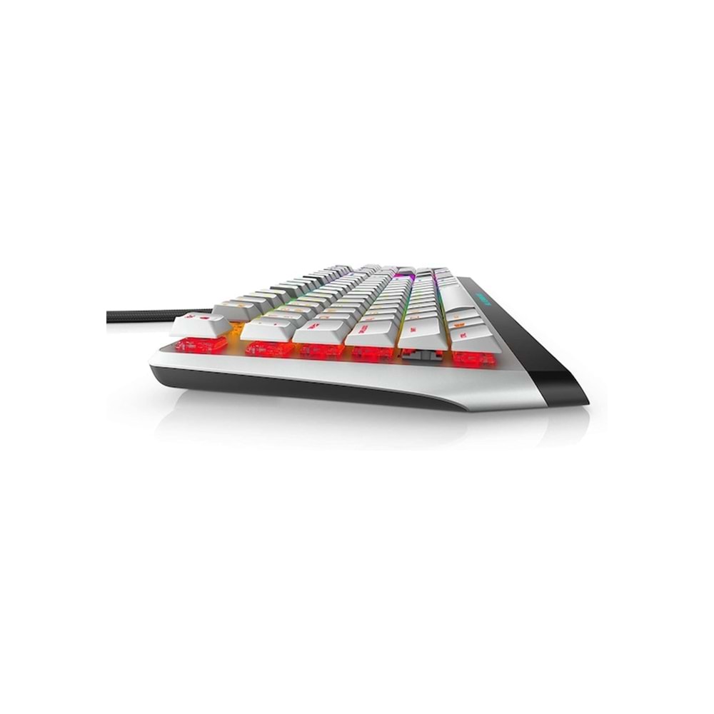 Dell Alienware 545-BBCL LOW PROFILE RGB Mechanical Gaming Klavye Beyaz AW510K-W