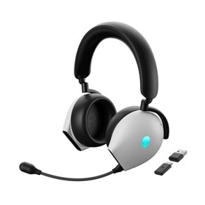 Dell Alienware 545-BBDQ TRI-Mode Kablosuz Gaming Kulaklık Beyaz AW920H-W