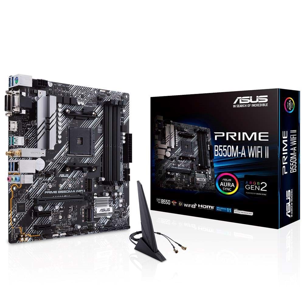 Asus Prime B550M A Wi fi II AM4 D4 HDMI Usb3.2 Anakart