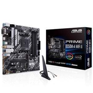 Asus Prime B550M A Wi fi II AM4 D4 HDMI Usb3.2 Anakart