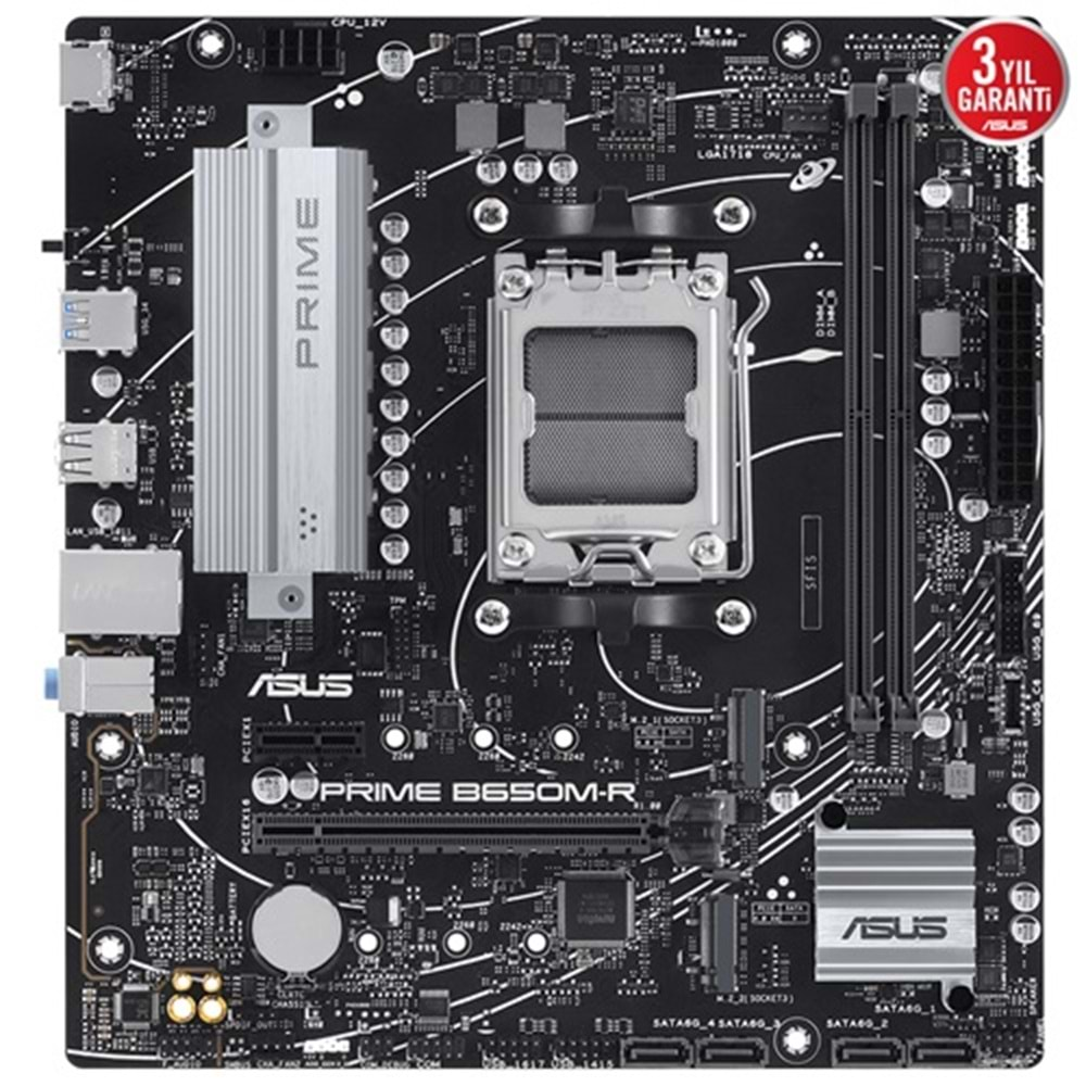 Asus Prime B650M R AM5 Ryzen DDR5 HDMI Anakart