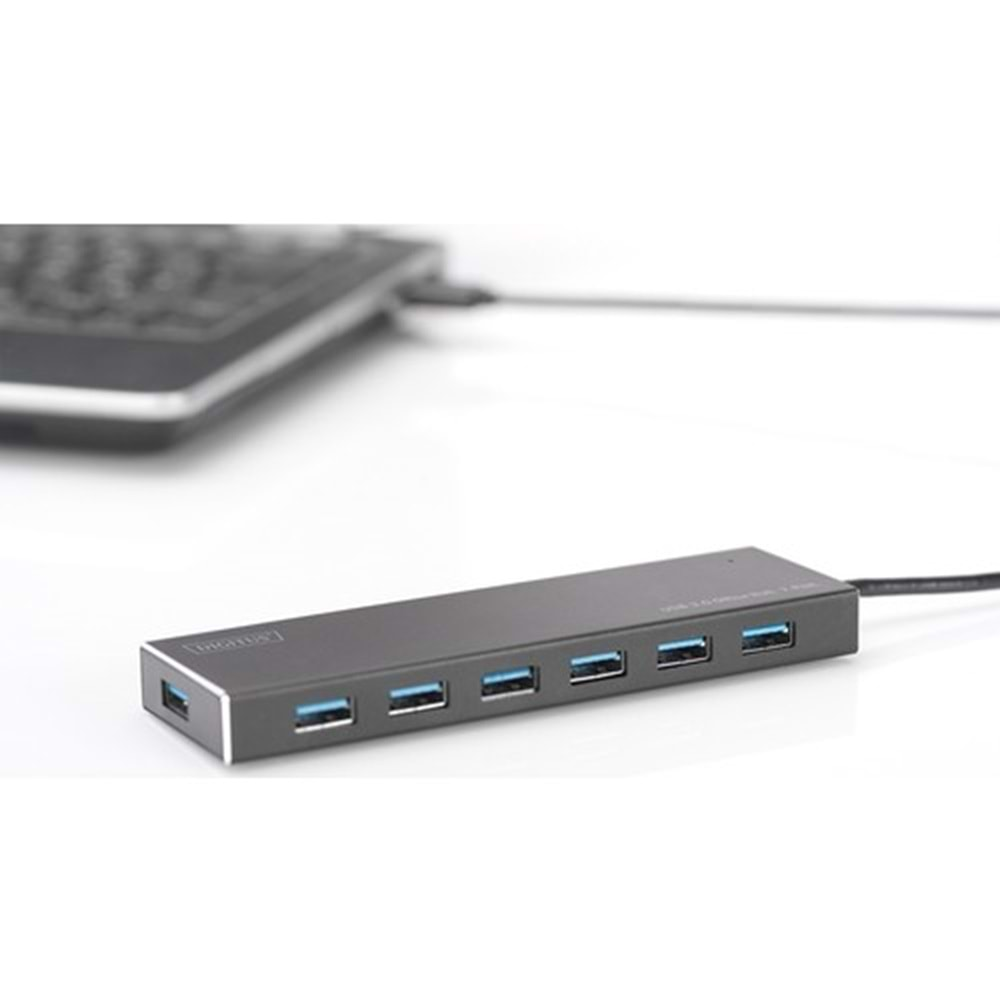 Digitus USB 3.0 Çoklayıcı (7 Port)