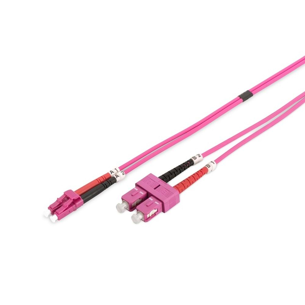 Digitus Fiber Optik Multimode Pembe (3m)