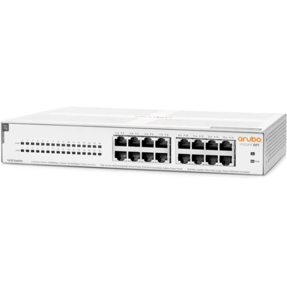 HPE Aruba Instant On R8R48A 1430 16G POE Yönetilmz