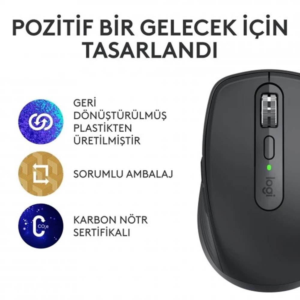 Logitech MX Anywhere 3S Siyah Kablosuz 910 006929