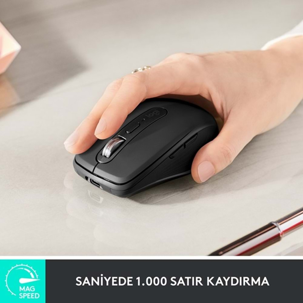 Logitech MX Keys Mini Kablosuz Klavye ve Mouse Set