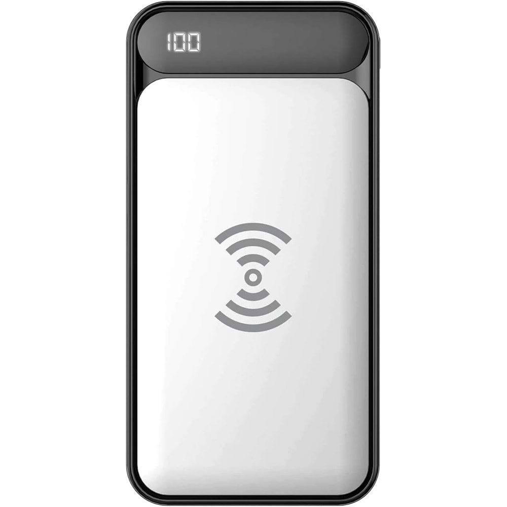 S-Link Powerbank 10000mAh Kablosuz Siyah
