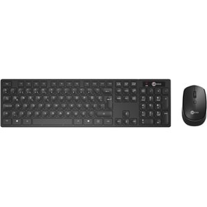 Lenovo Lecoo Kablosuz TR Q Klavye Mouse Set Siyah KM2001-S