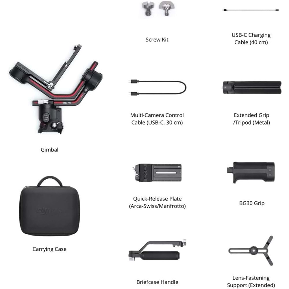 Dji RS 3 PRO Gimbal (Resmi Dist. Garantili)