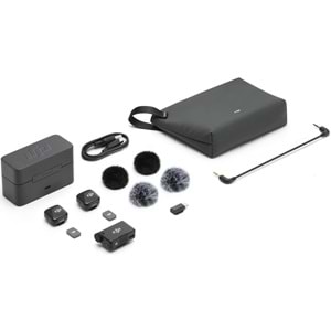 Dji MIC Kablosuz Mikrofon (Resmi Dist. Garantili) (2TX-1RX)