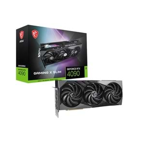 Msi Geforce RTX4090 GAMING X SLIM 24G GDDR6X 384BIT 2XHDMI 2XDP Ekran Kartı