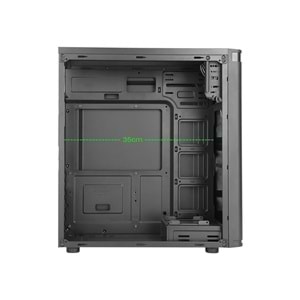 Frisby FC-2910B 500W 1X120MM Fan USB3.0 Midi Tower Siyah Kasa