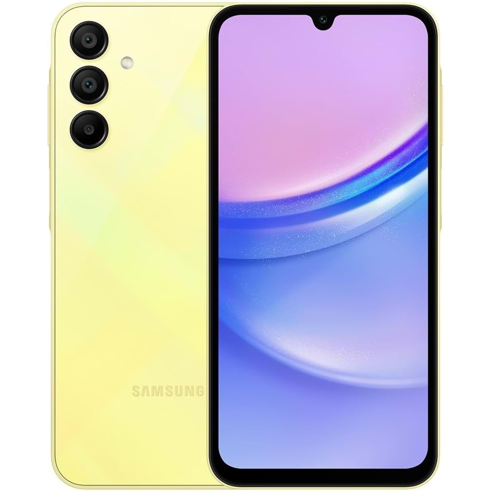 Samsung Galaxy A15 128GB 6GB RAM Sarı