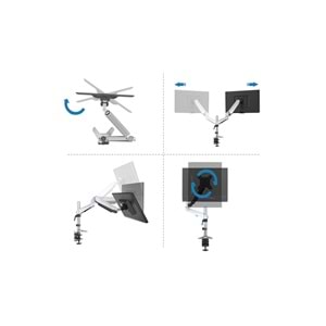 Digitus DA-90351 Monitör Askı Aparat