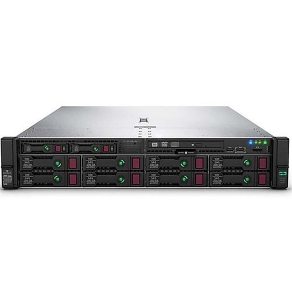 HPE DL380 Gen10 4210R 1x32GB P408i-a NC 8SFF 8x2.5 2x800W P19720-B21 3 Yıl Yerinde Garanti