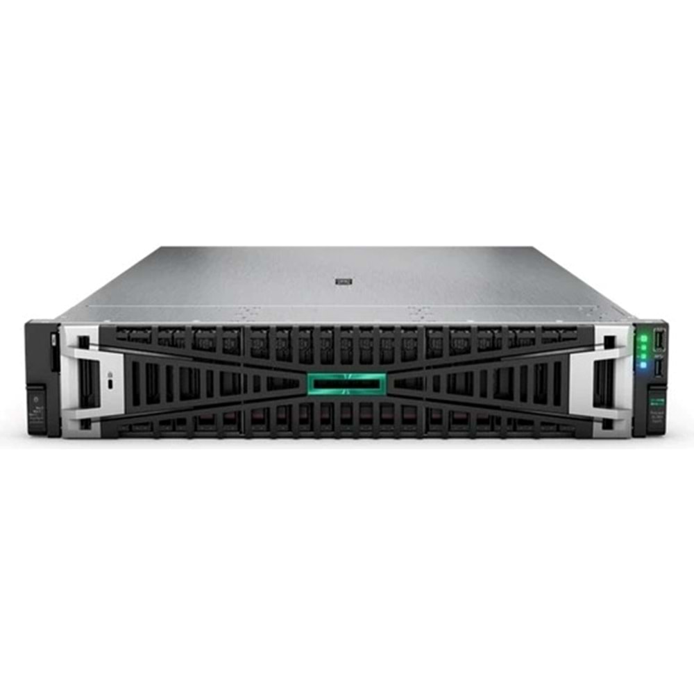 HPE DL380 Gen11 4410Y 1P 1x32GB MR408i-o 8SFF 8x2.5 1x1000W P52560-421 3 Yıl Yerinde Garanti