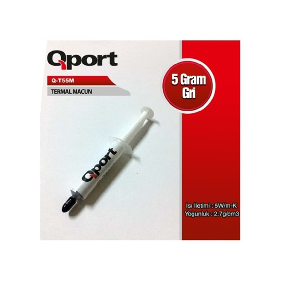 Qport Q-T55M 5 Gram 5W/M-K 2.7/CM3 Termal Macun