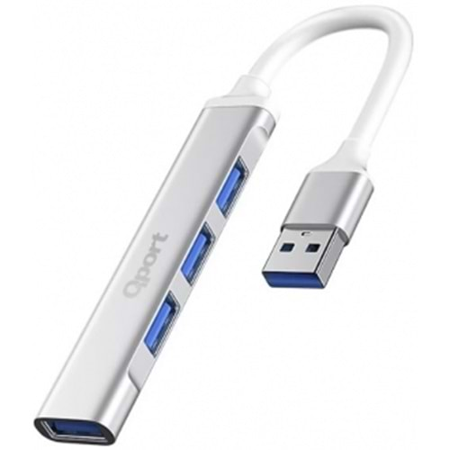 QPort Q-UC204 USB to 4 Port USB Çoklayıcı