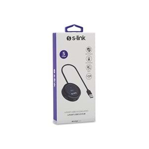 S-Link SWAPP SW-U300 4 Port USB 3.0 Hub Çoklayıcı Gri