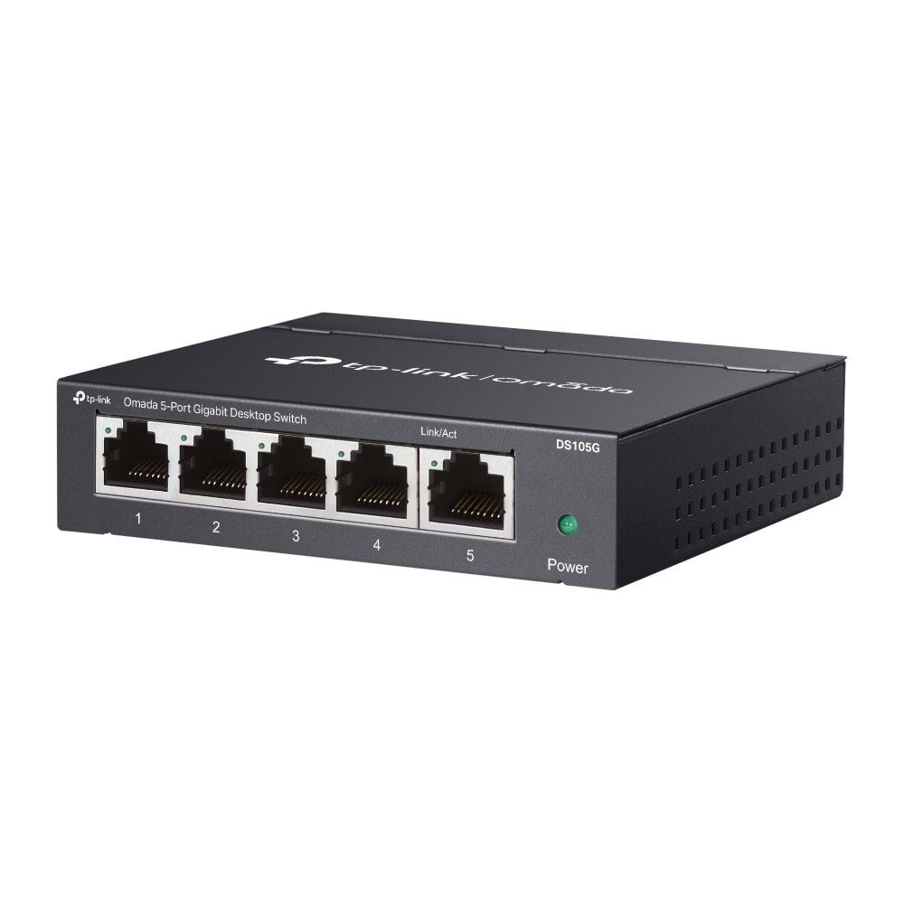 Omada DS105G 5 Port Gigabit Yönetilemez Metal Kasa Switch