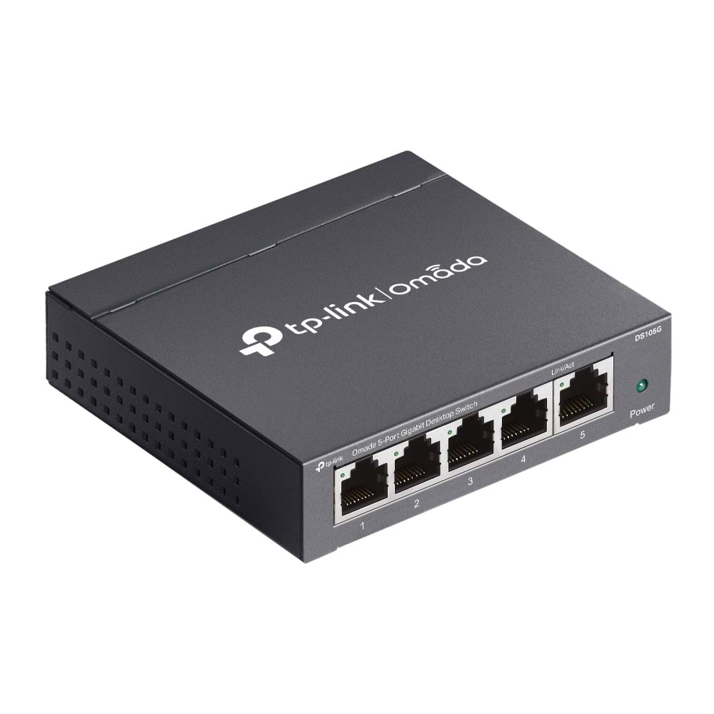 Omada DS105G 5 Port Gigabit Yönetilemez Metal Kasa Switch