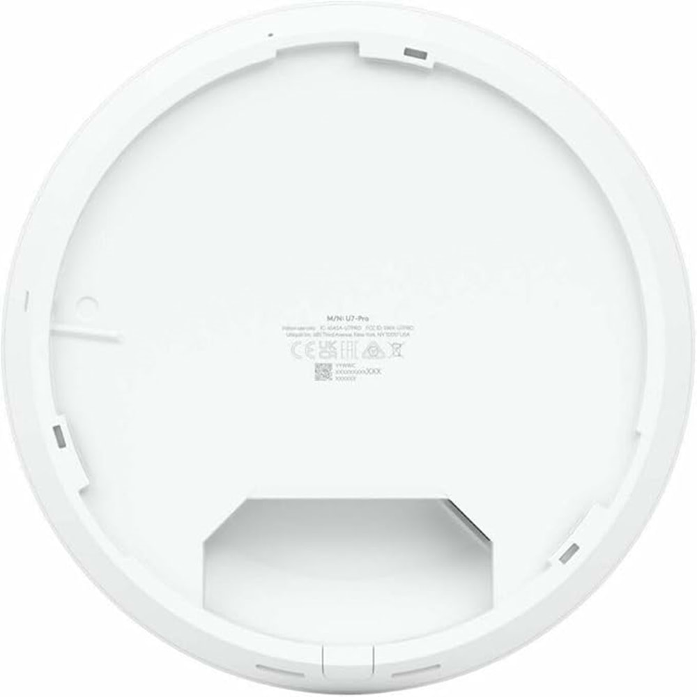 UBNT U7-PRO 2.4/5/6GHz WiFi 7 802.11be 6 Spatial Stream 2x2 MU-MIMO 7.3Mbps Tavan Tipi Access Point (Adaptörsüz)