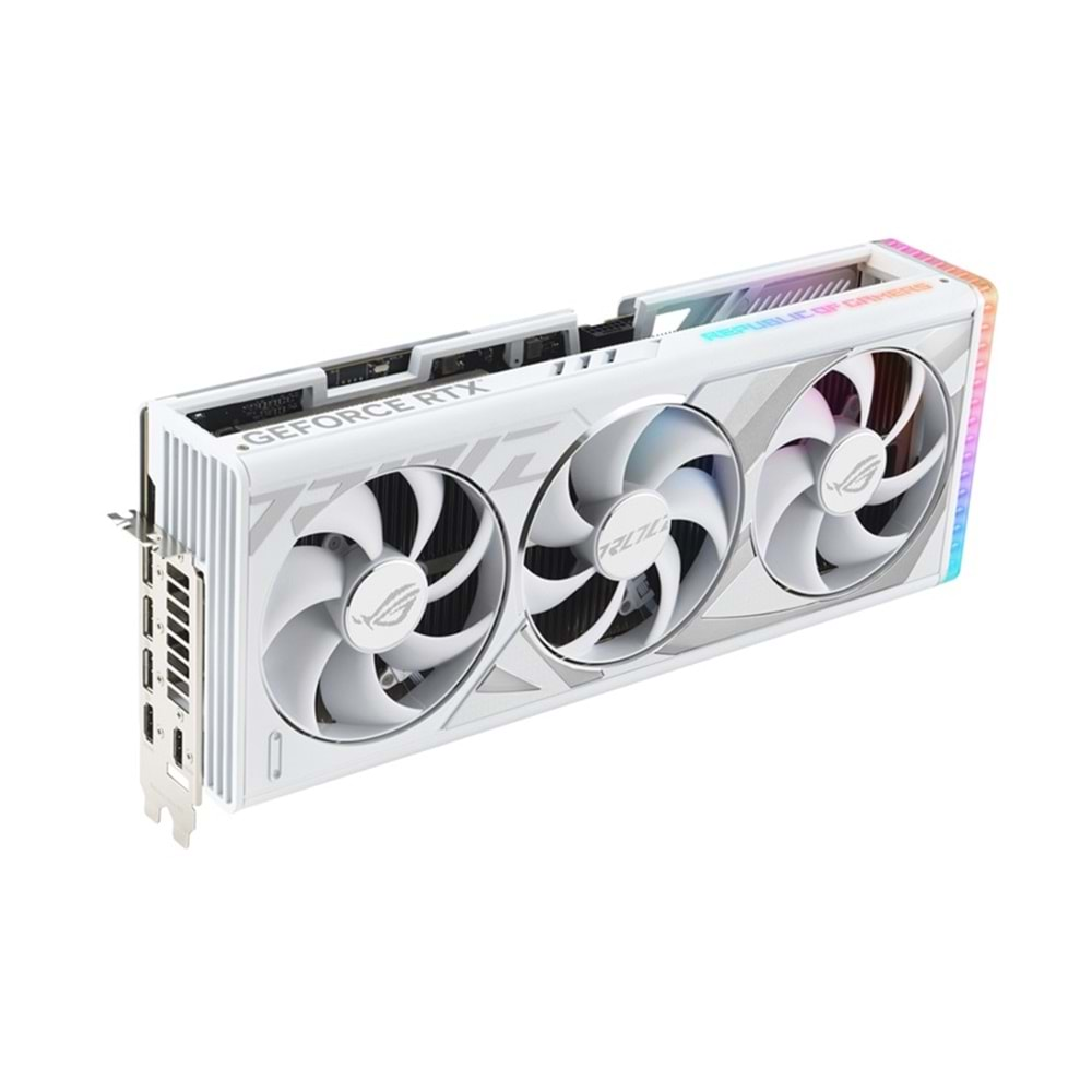 Asus ROG-STRIX-RTX4090-O24G-WHITE 24GB 384Bit GDDR6X DP/HDMI PCI4.0 Ekran Kartı