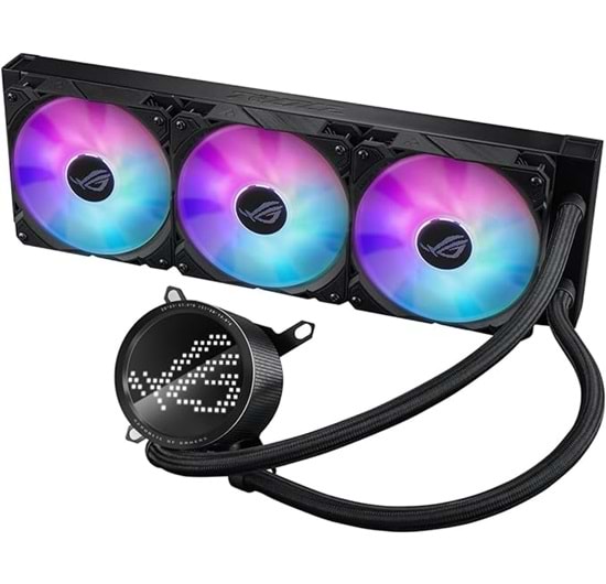 Asus ROG RYUO III 360 ARGB ANIME MATRIX Led Ekran Adreslenebilir RGB Fan