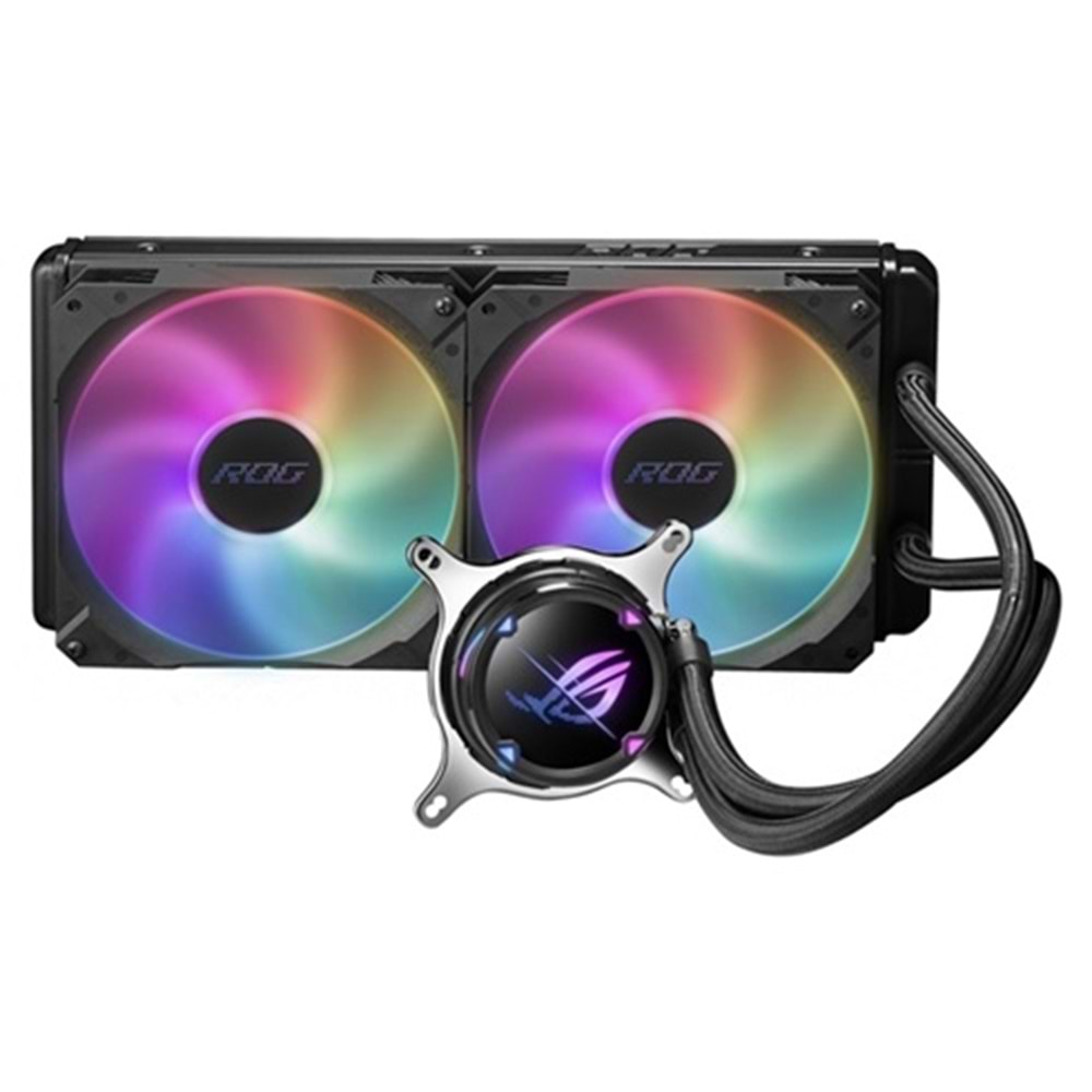 Asus ROG STRIX LC II 280 ARGB V2 AURA SYNC DUAL ROG 140MM Adreslenebilir RGB Fan