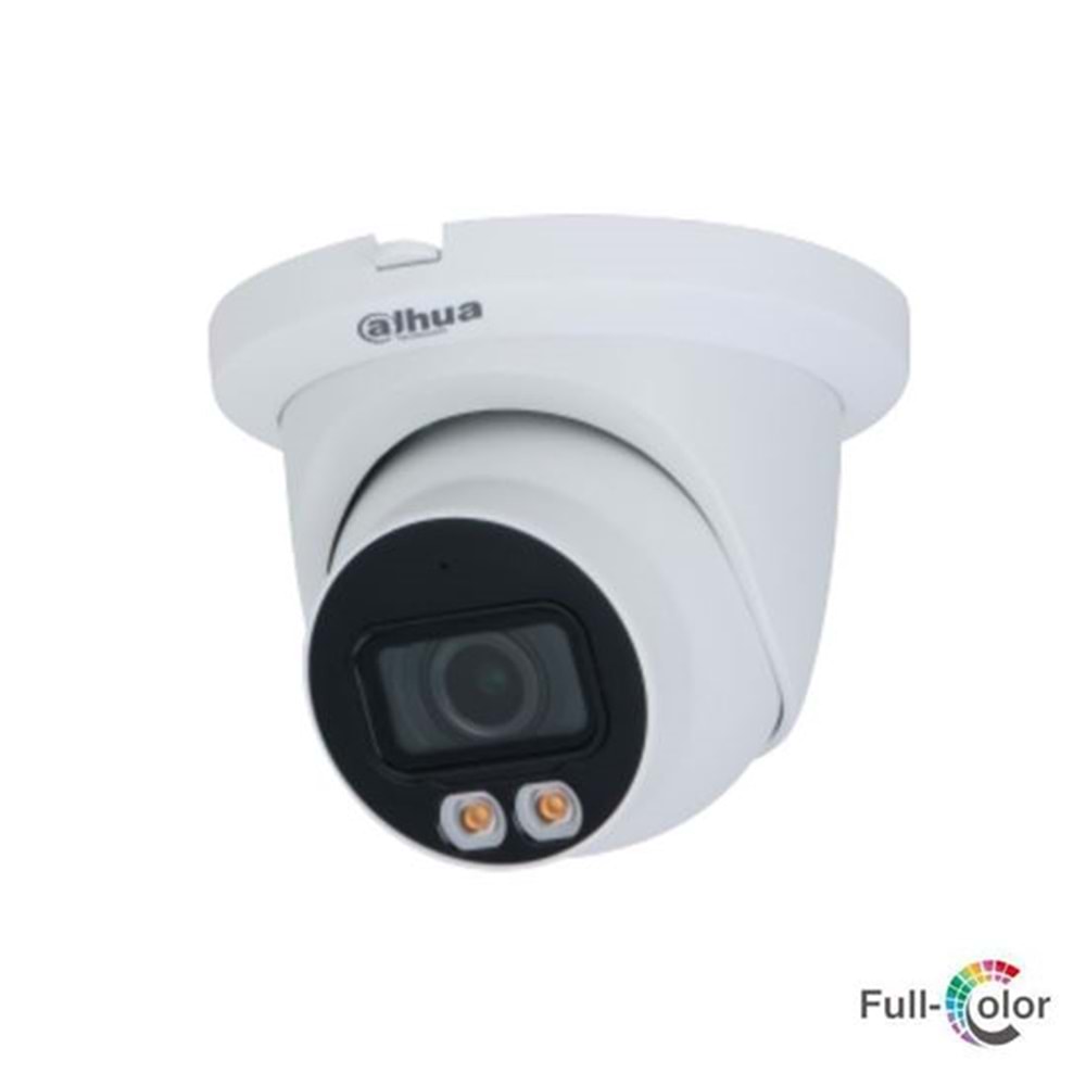 Dahua IPC-HDW1249T-S-IL 2MP 2.8mm Akıllı Çift Işık Dome Kamera (Dahili Mikrofon)