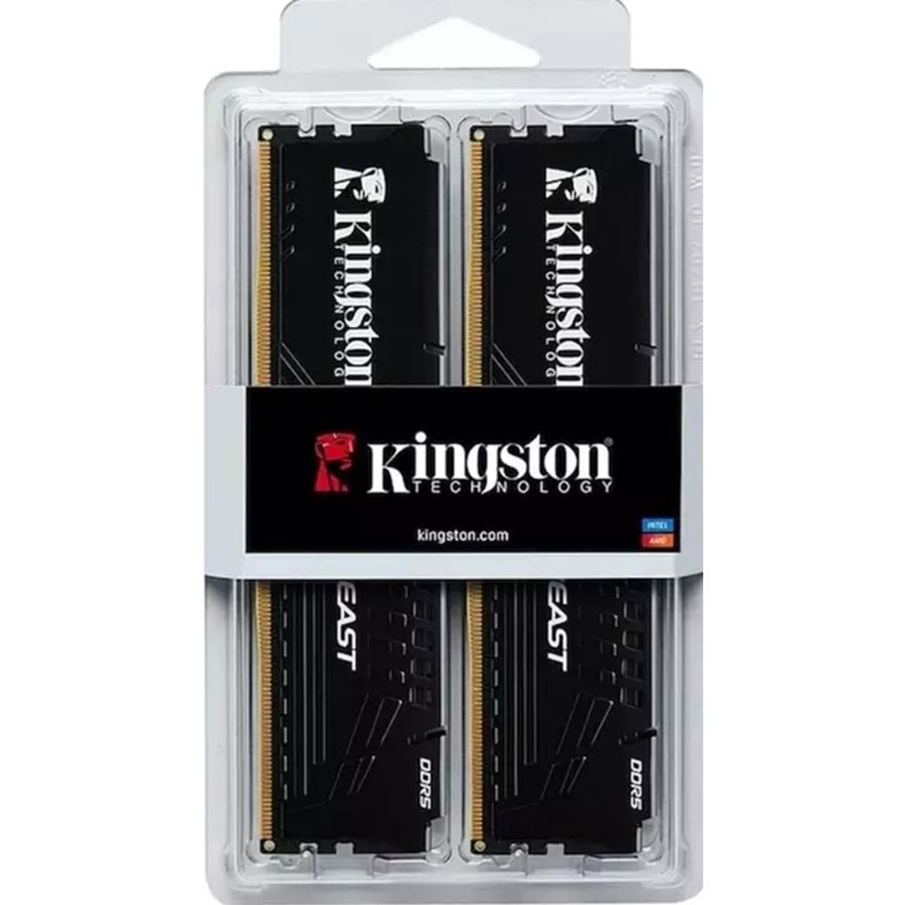 Kingston 32GB (2x16GB) 3200MHz DDR4 CL16 DIMM Beast Black TR (KF432C16BBK2/32TR