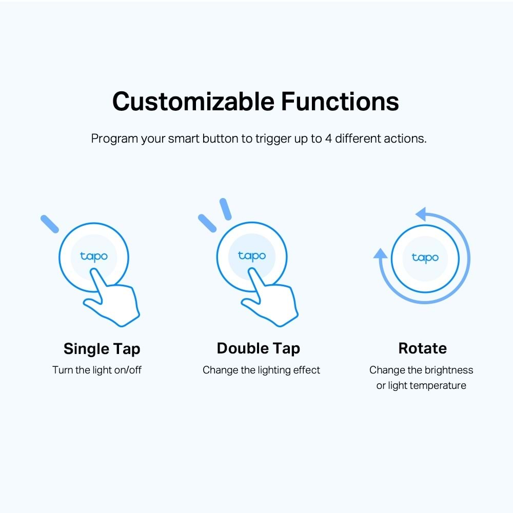 TP-Link Tapo S200B Akıllı Düğme
