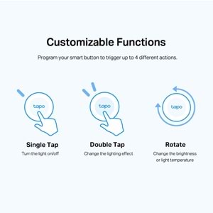 TP-Link Tapo S200B Akıllı Düğme