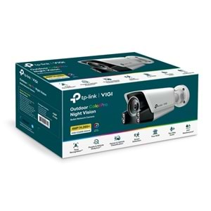 TP-link VIGI C340S(4mm) 4MP AI ColorPro Bullet IP Kamera