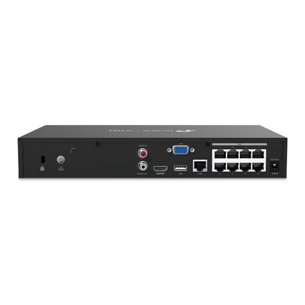 Tp-Link VIGI NVR1008H-8P 8 Kanal PoE+ NVR