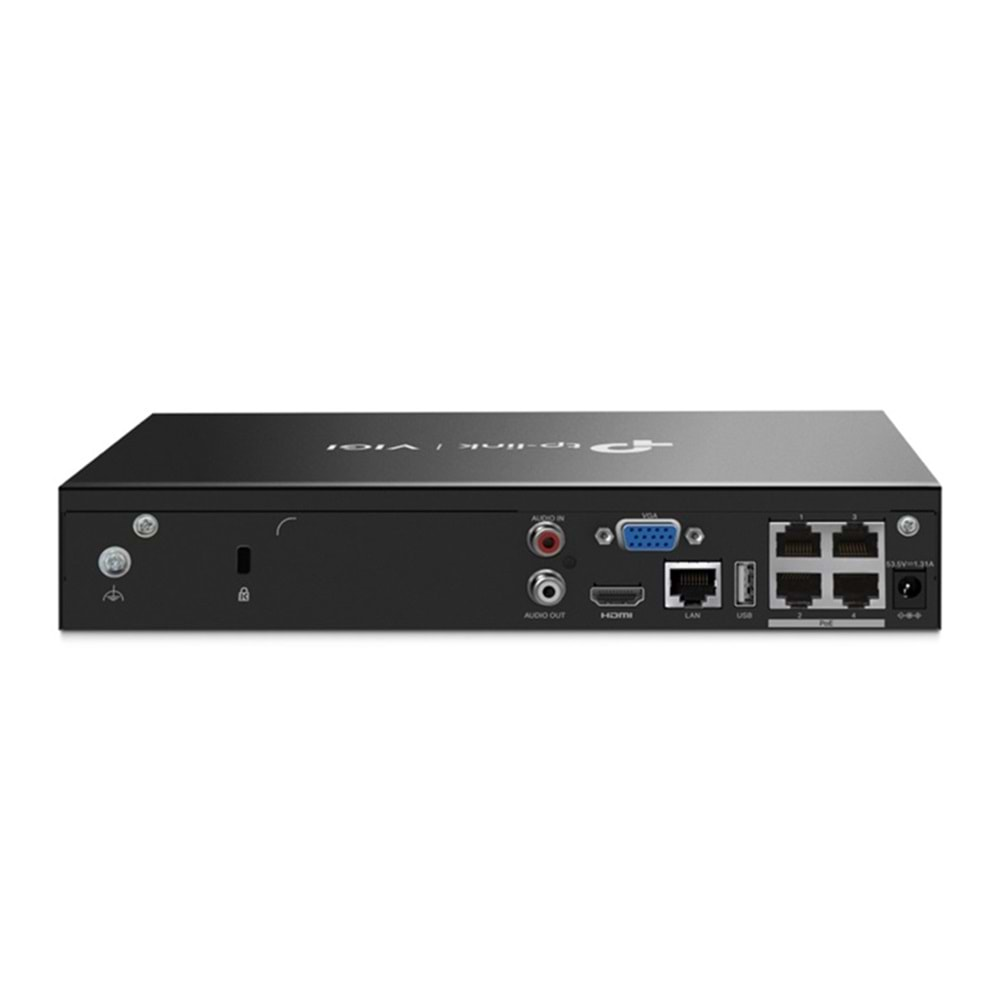 Tp-Link VIGI NVR1004H-4P 4 Kanal PoE+ NVR