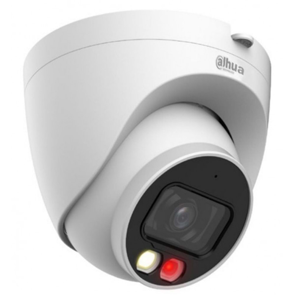 Dahua IPC-HDW2449T-S-IL 4MP 2.8mm Akıllı Çift Işık Dome Kamera (Dahili Mikrofon)