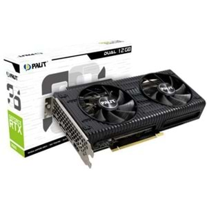 Palit RTX3060 Dual 12GB GDDR6 192Bit LHR 3xDP\HDMI Ekran Kartı