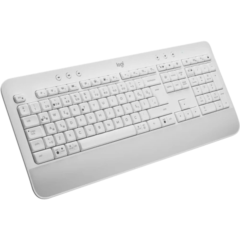 Logitech K650 T. Boy Kablosuz Q Klavye Beyaz 920-010973