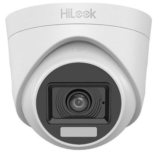 HiLook THC-T127-LPS 2MP 2.8MMSmart Light Renkli AHD Sesli Dome Kamera