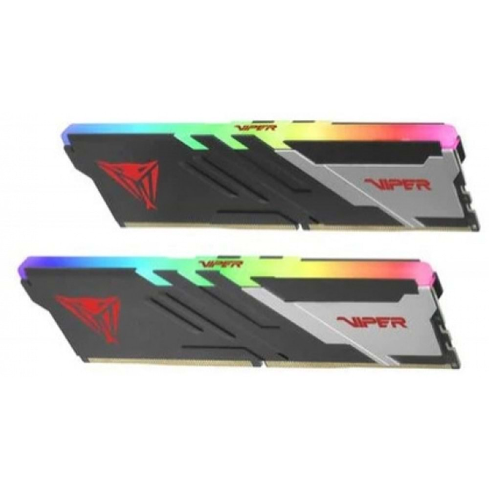 Patriot Viper Venom RGB 64GB 2x32GB DDR5 6000MHz CL30 Gaming Ram Bellek