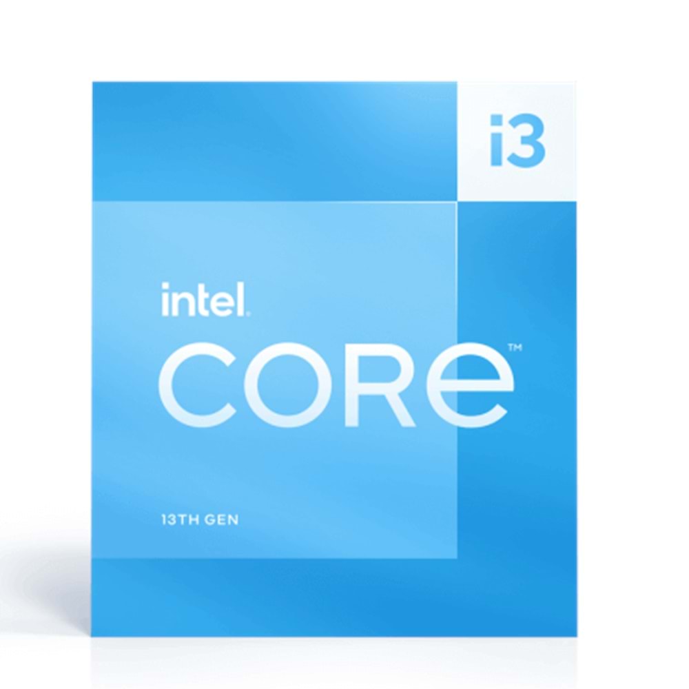 INTEL i3-14100F 3.50GHz 12MB 1700p 14. Nesil Tray İşlemci