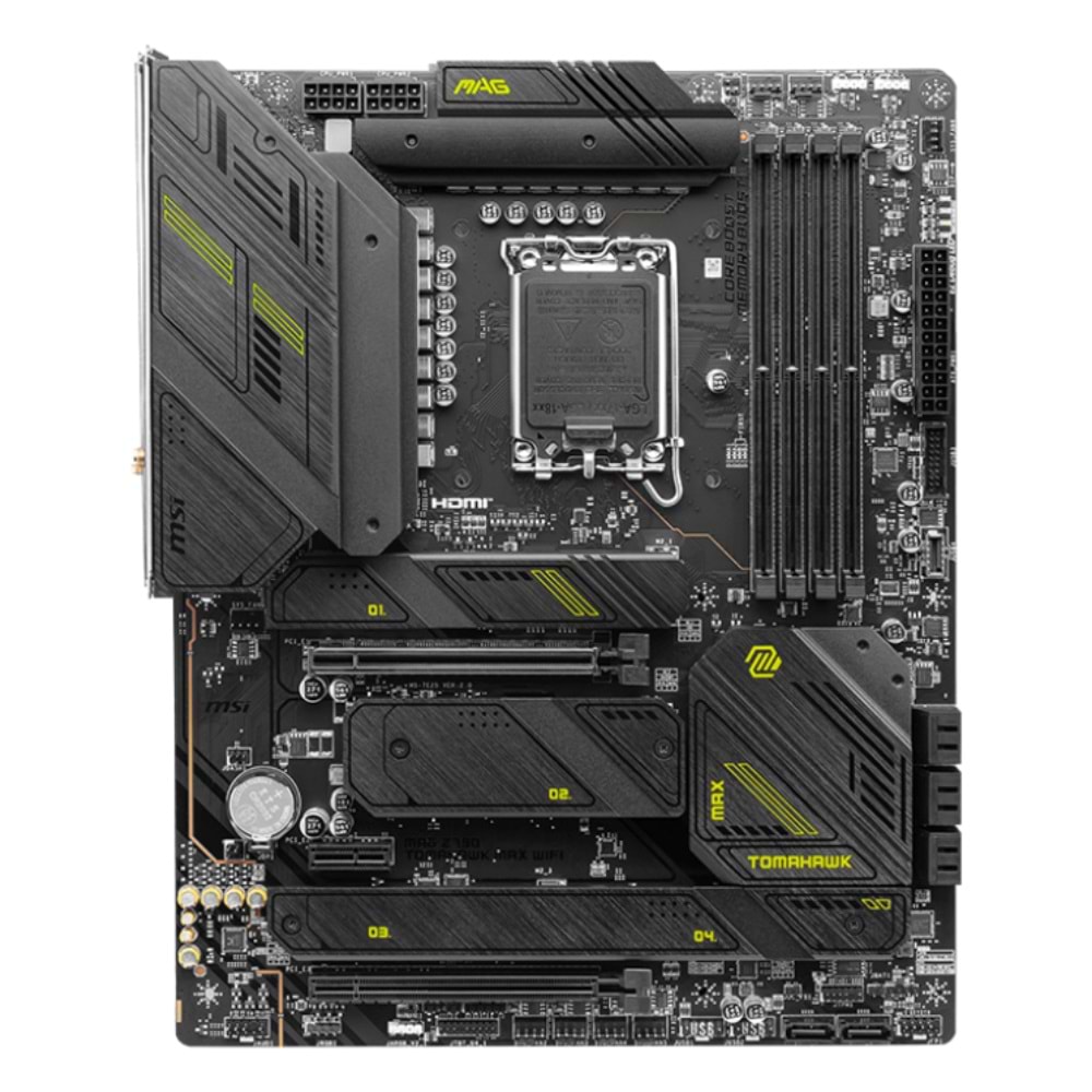 Msi MAG Z790 TOMAHAWK MAX WIFI DDR5 4XM2 DP HDMI LAN WİFİ ATX 1700P