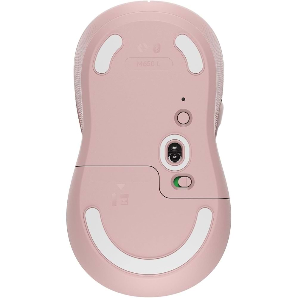 Logitech M650 Signature Kablosuz Mouse Gül 910-006254