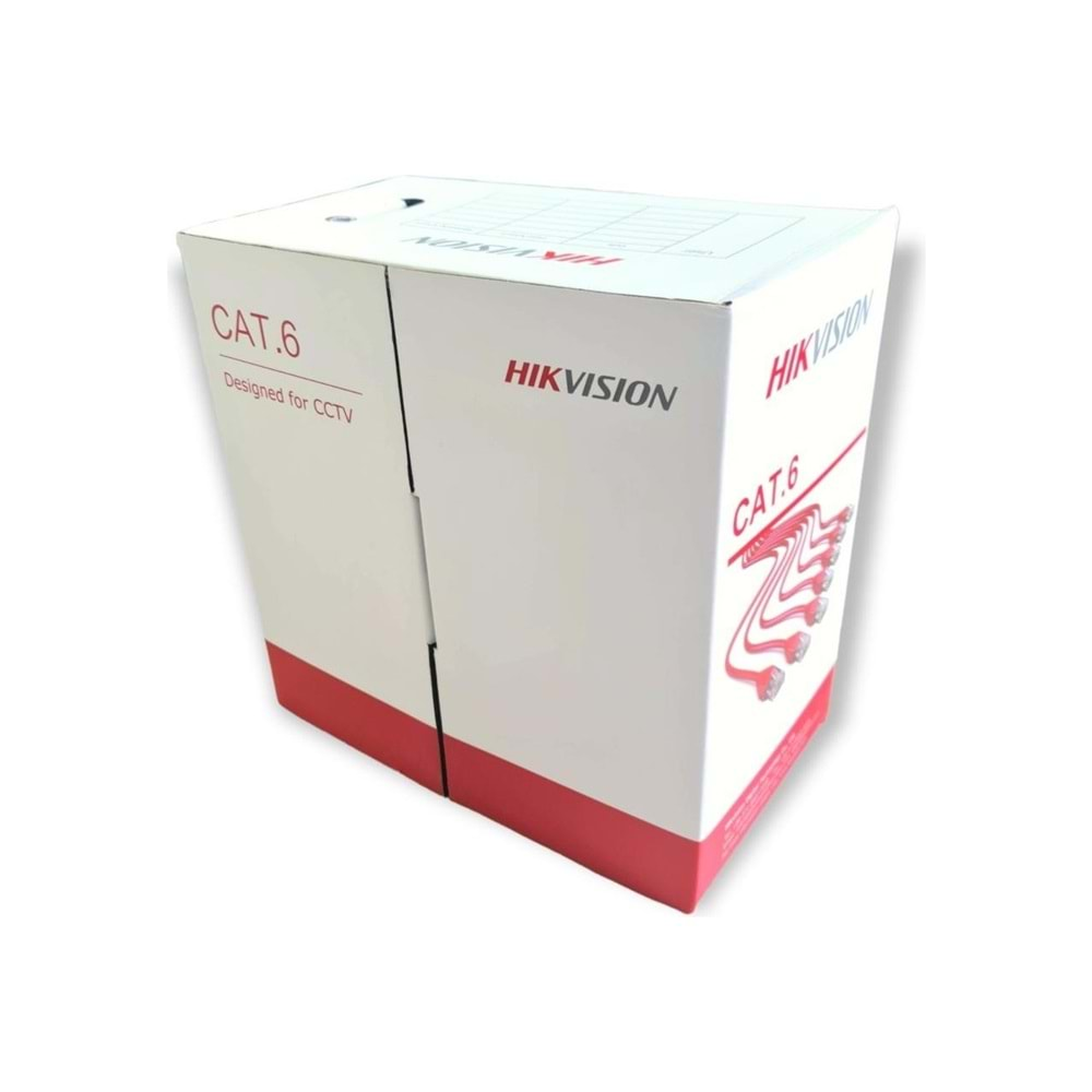 Hikvision DS-1LN6U-G CAT6 UTP LSZH 305M Bakır Kablo