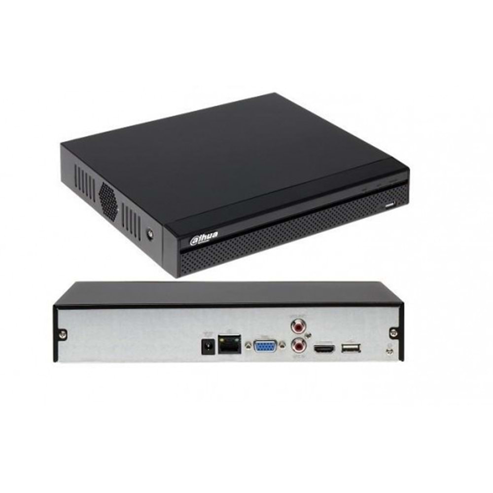 Dahua NVR4104HS-4KS2/L 4 Kanal 1U H.265 NVR 1x16TB