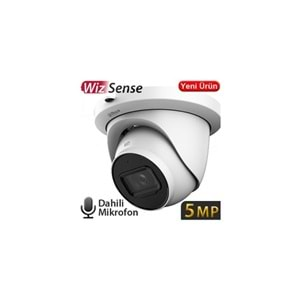 Dahua IPC-HDW2541T-S-0280B-S2 5MP Sesli Dome