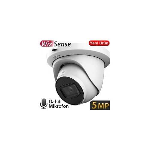 Dahua IPC-HDW2541T-S-0280B-S2 5MP Sesli Dome