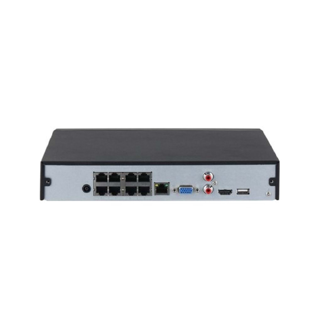 Dahua NVR2108HS-4KS3 8 Kanal 1U H.265 NVR 1x20TB