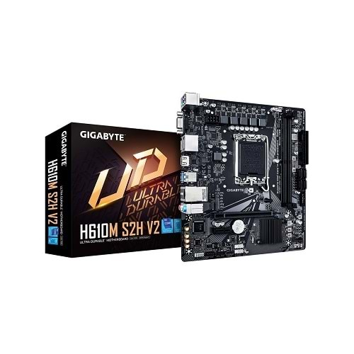 Gigabyte H610M S2H V2 DDR5 1700P Vga Hdmi Dp